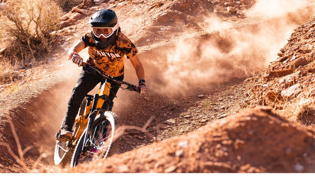 Sam Soriano hitting the big and unforgiving slopes in Utah